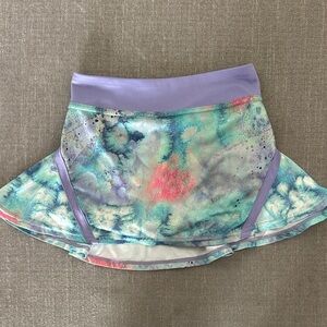 Champion Girls Purple Aqua Tennis Athletic Skort Size M (7/8)
